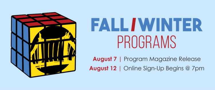 Announcing Fall/Winter Programs