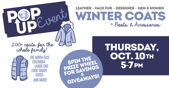 Winter Coats, Boots, & Accessories Pop-Up Event