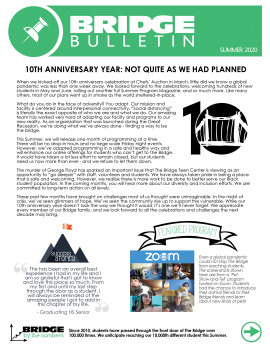 Fall/Winter "Bridge Bulletin"